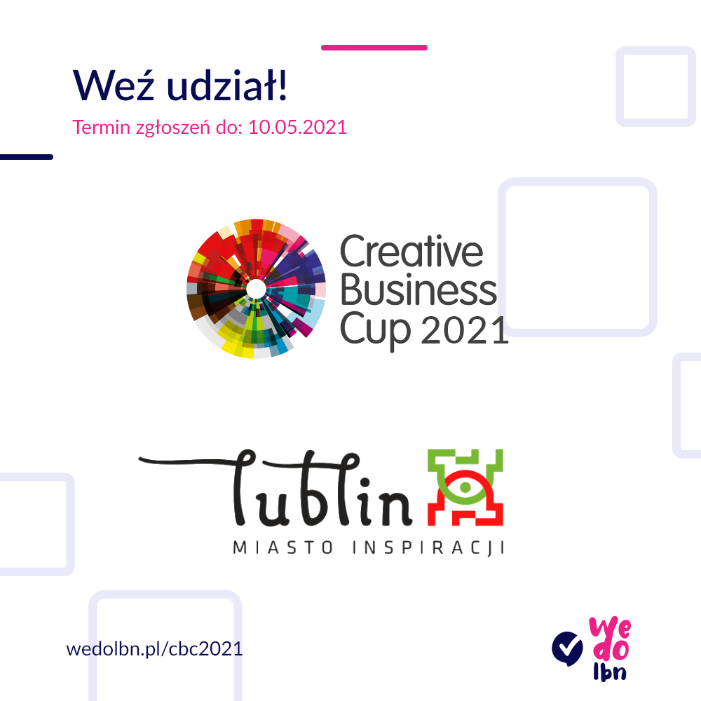 Zaproszenie do udziału w Creative Business Cup 2021