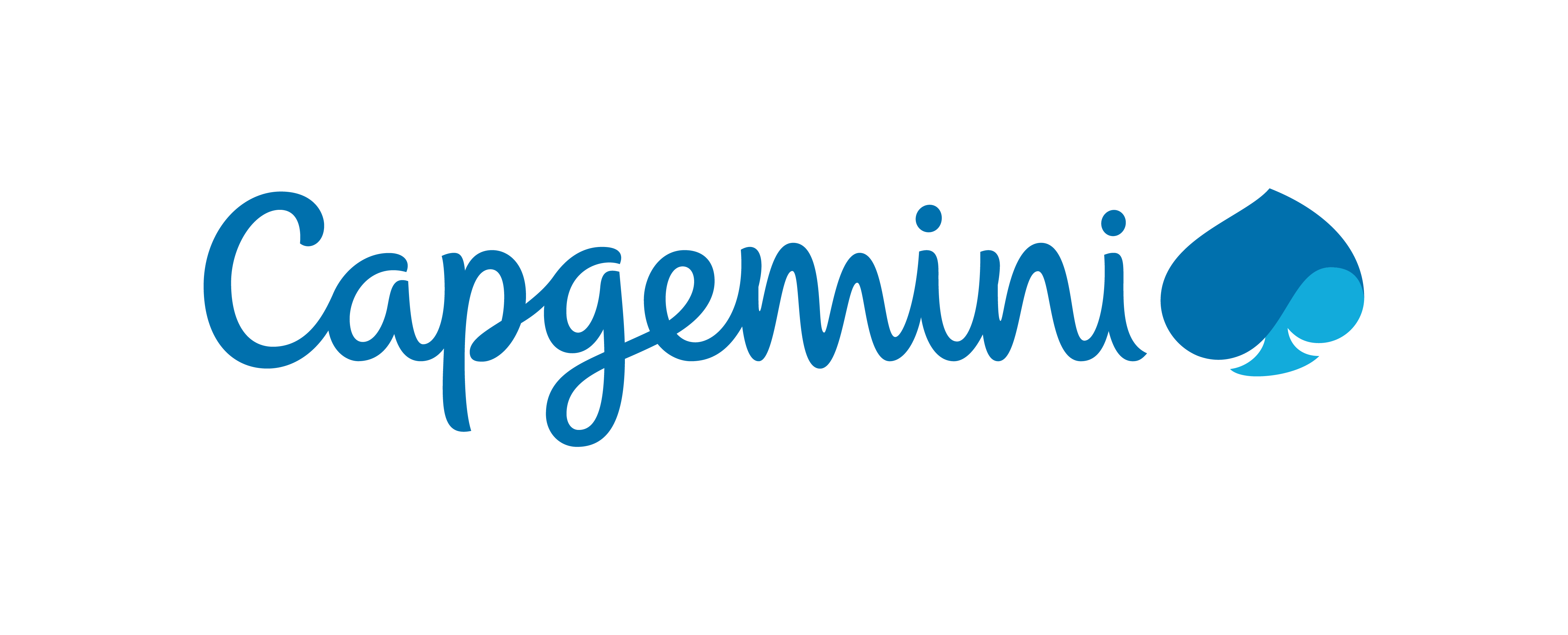 Grafika przedstawia logotyp Capgemini