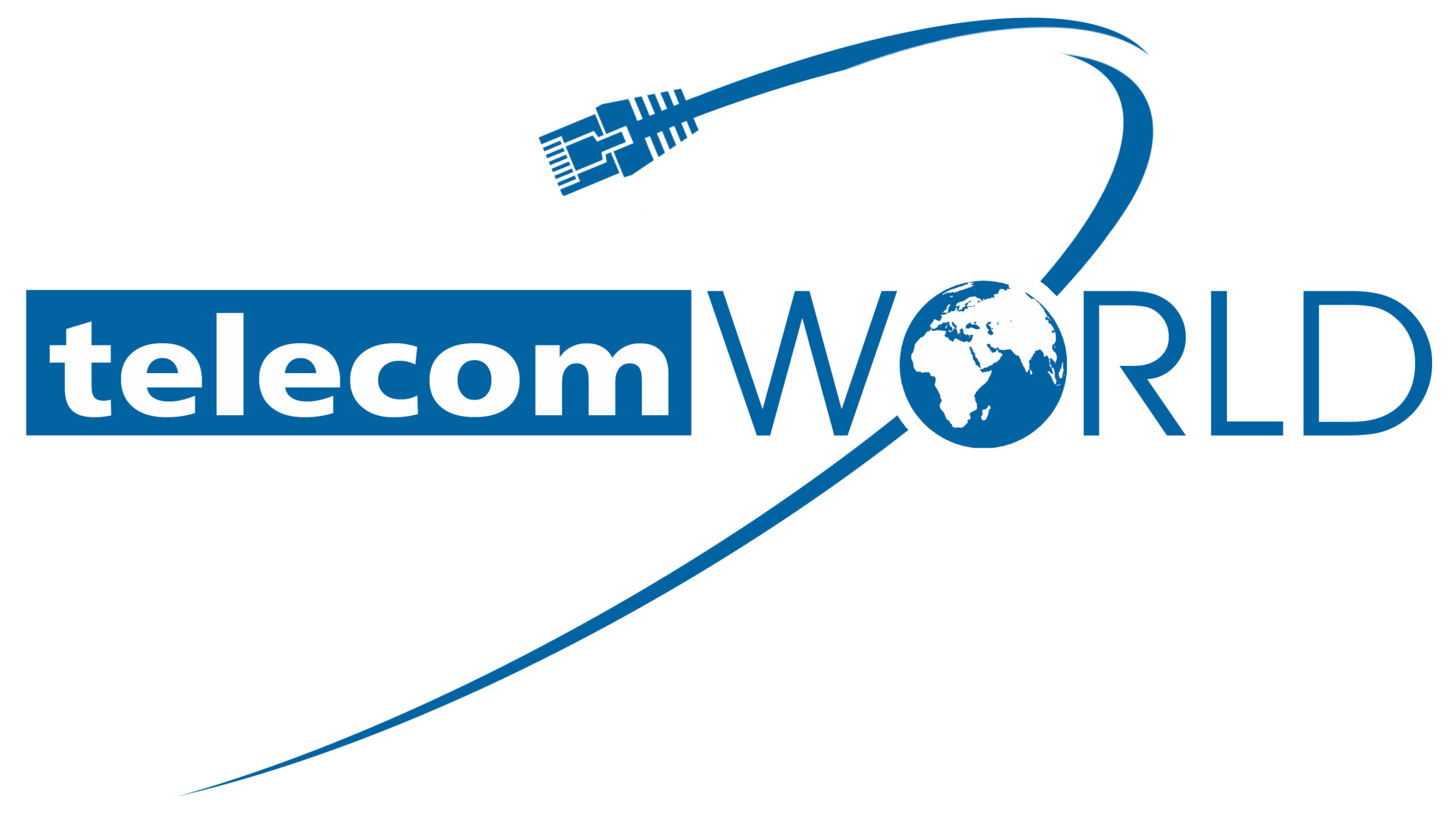 Grafika przedstawia logotyp firmy Telecom World