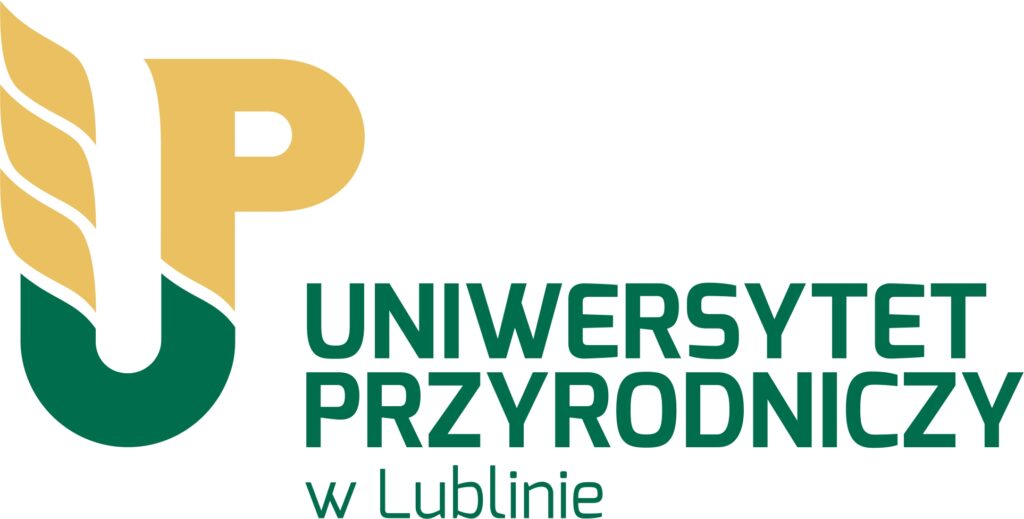 Logo Uniwersytetu Przyrodniczego w Lublinie.